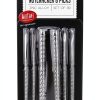 Tablecraft Nutcracker Set Silver Plastic Traditional Design-3