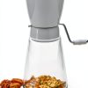 Norpro Nut Chopper Stainless Steel Blades Glass Base Manual-1