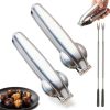 Savmony Stainless Steel Nut Cracker Ergonomic Design Kitchen-0