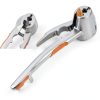 Loceast Funnel Nut Cracker Zinc Alloy Durable Kitchen Tool-2