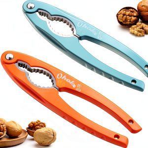 OHOLA Nut Cracker Stainless Steel Ergonomic Kitchen Tool-0