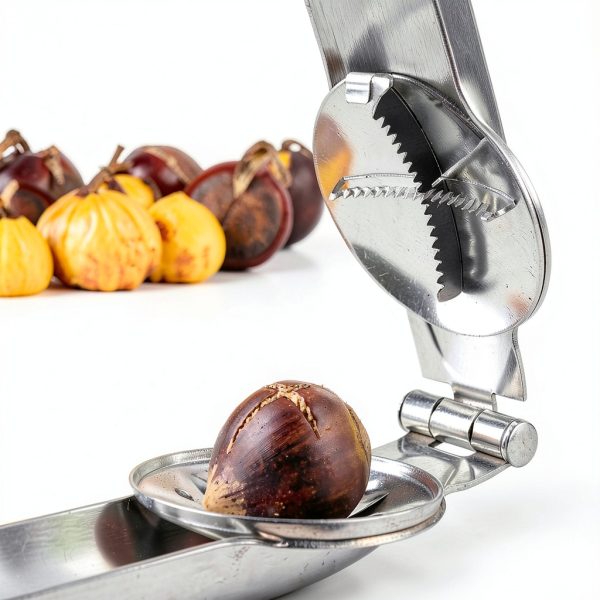 Stainless Steel Nut Cracker Ergonomic Design Kitchen Tool-1