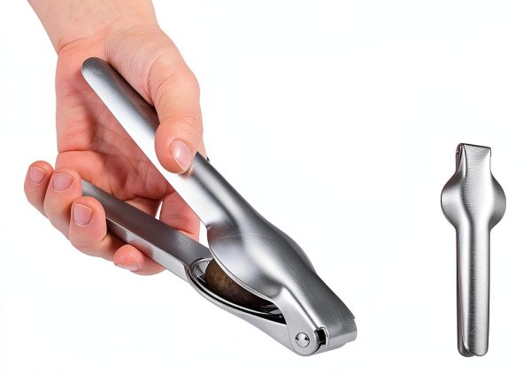 Geettcaifu Stainless Steel Nut Cracker Clip Silver BLJ-0906-0