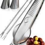 Sanchamy Chestnut Opener Stainless Steel Nut Cracker Tool-0