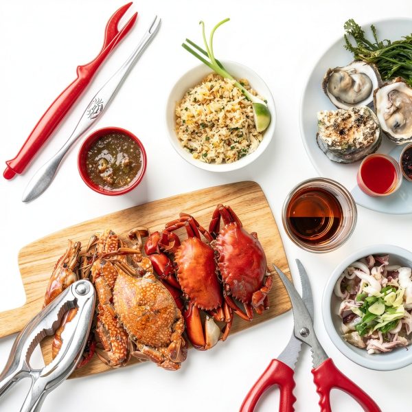 FFPRO Seafood Cracker Set Zinc Alloy Stainless Steel Tools-2