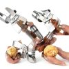 FIRE HIVE Nut Cracker Stainless Steel Ergonomic Design White-4