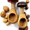CookWood Wooden Nut Cracker Screw Style Beech Wood-3