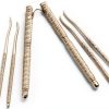 Tablecraft Nutcracker Set Silver Plastic Traditional Design-2
