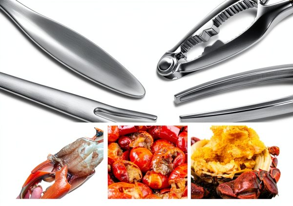 KXCOFTXI Nut Cracker Heavy Duty Zinc Alloy Seafood Tools-3