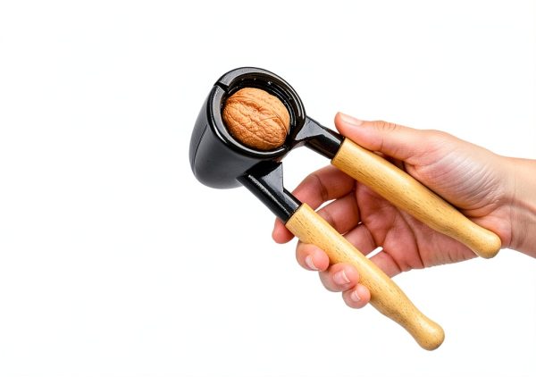 Pavo Heavy Duty Nut Cracker Durable Aluminum Maple Handles-1