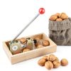 NIZODO Heavy Duty Adjustable Nut Cracker with Storage Box-3