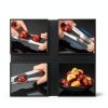 Geettcaifu Stainless Steel Nut Cracker Clip Silver BLJ-0906-3