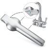 Geettcaifu Stainless Steel Nut Cracker Clip Silver BLJ-0906-8
