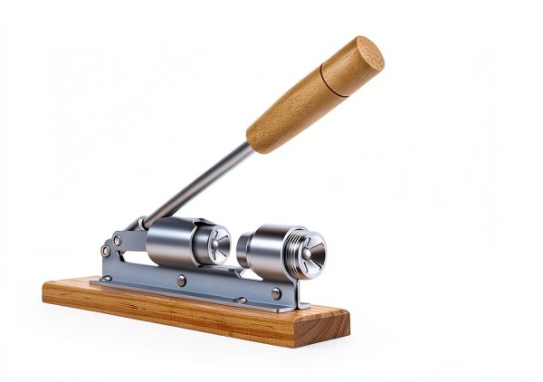 Heavy Duty Nut Cracker Steel Wood Base Adjustable Kitchen-5