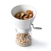 Fox Run Nut Chopper Grinder Glass Stainless Steel Kitchen-4