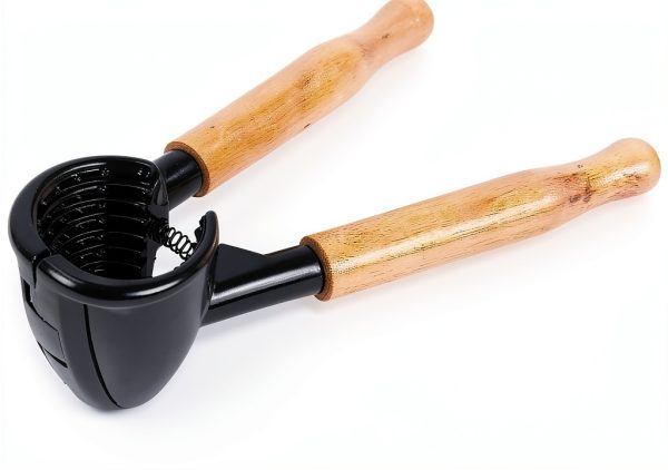 Pavo Heavy Duty Nut Cracker Durable Aluminum Maple Handles-3