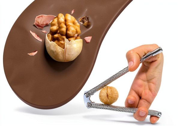 Tiankohelan Nut Cracker Stainless Steel Easy Grip Seafood-4