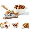 Heavy Duty Nut Cracker Steel Wood Base Adjustable Kitchen-7