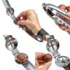 Stainless Steel Nut Cracker Ergonomic Design Kitchen Tool-5