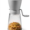 Fox Run Nut Chopper Grinder Glass Stainless Steel Kitchen-2