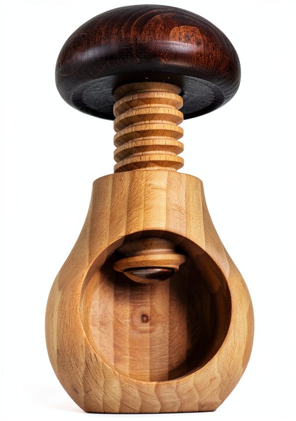 DB Gardentools Wooden Nutcracker Beechwood Kitchen Tool Gift-1