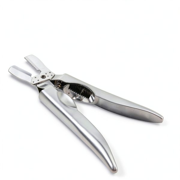 FIRE HIVE Nut Cracker Stainless Steel Ergonomic Design White-2
