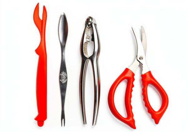 FFPRO Seafood Cracker Set Zinc Alloy Stainless Steel Tools-6