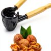Pavo Heavy Duty Nut Cracker Durable Aluminum Maple Handles-0