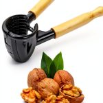 Pavo Heavy Duty Nut Cracker Durable Aluminum Maple Handles-0