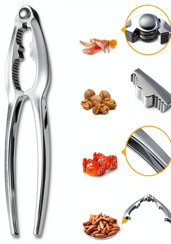 ShengTu Crab Leg Crackers Zinc Alloy Seafood Tools Set-2