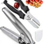 Anwenk Chestnut Cracker 304 Stainless Steel with Picks-0