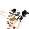 Pavo Heavy Duty Nut Cracker Durable Aluminum Maple Handles-2