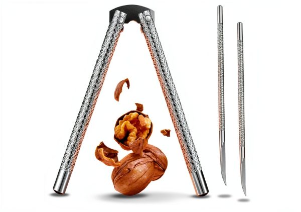 Tiankohelan Nut Cracker Stainless Steel Easy Grip Seafood-0