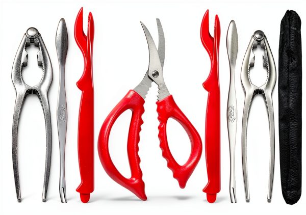 FFPRO Seafood Cracker Set Zinc Alloy Stainless Steel Tools-0