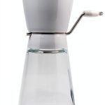 Norpro Nut Chopper Stainless Steel Blades Glass Base Manual-0