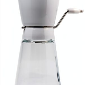 Norpro Nut Chopper Stainless Steel Blades Glass Base Manual-0