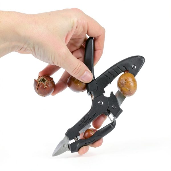 Anwenk Chestnut Cracker 304 Stainless Steel with Picks-2