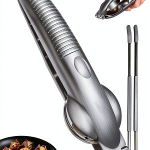 Stainless Steel Nut Cracker Ergonomic Design Kitchen Tool-0