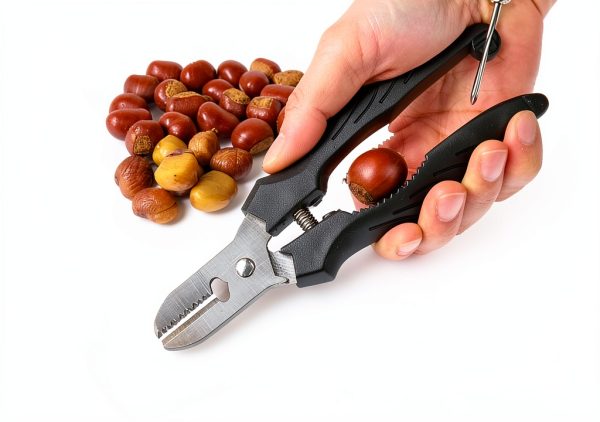 Anwenk Chestnut Cracker 304 Stainless Steel with Picks-5