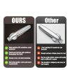 Stainless Steel Nut Cracker Ergonomic Design Kitchen Tool-6