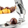 Savmony Stainless Steel Nut Cracker Ergonomic Design Kitchen-6
