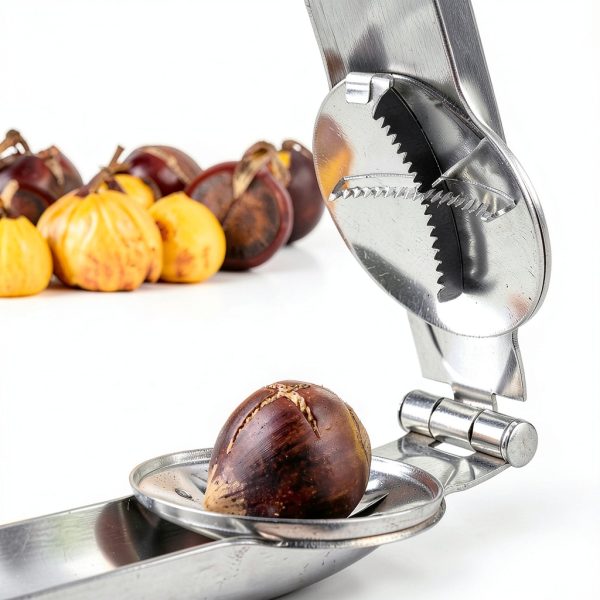 Savmony Stainless Steel Nut Cracker Ergonomic Design Kitchen-6