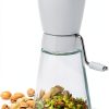 Norpro Nut Chopper Stainless Steel Blades Glass Base Manual-3