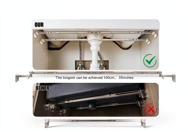 Undermount Sink Brackets PMMJ Steel Adjustable-3