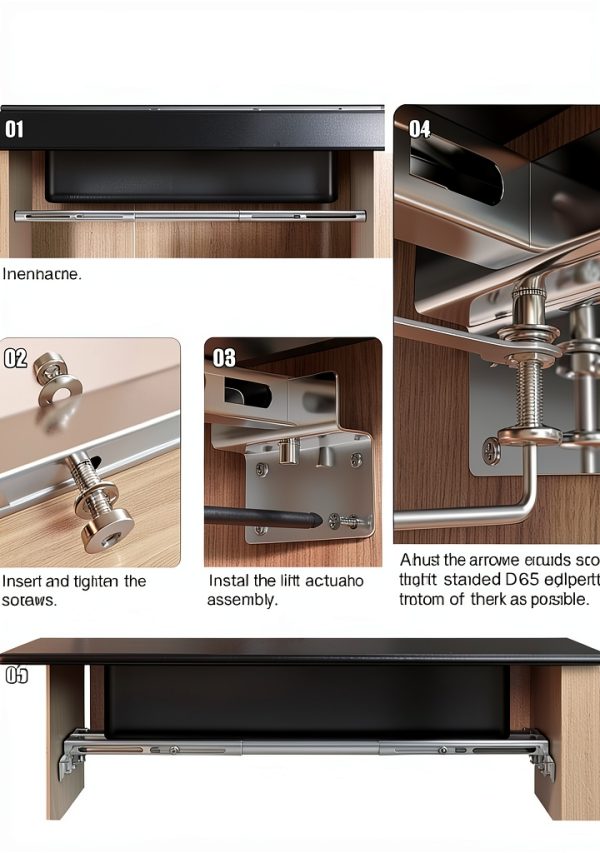Undermount Sink Brackets PMMJ Steel Adjustable-7