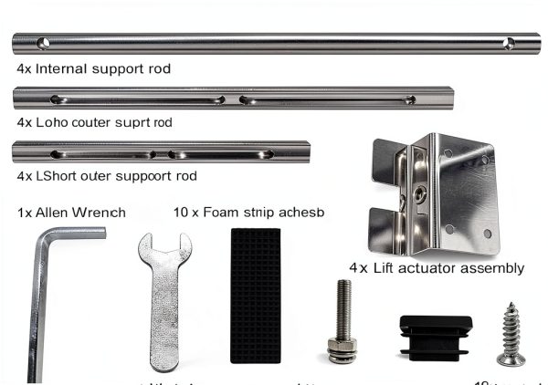 Undermount Sink Brackets PMMJ Steel Adjustable-4