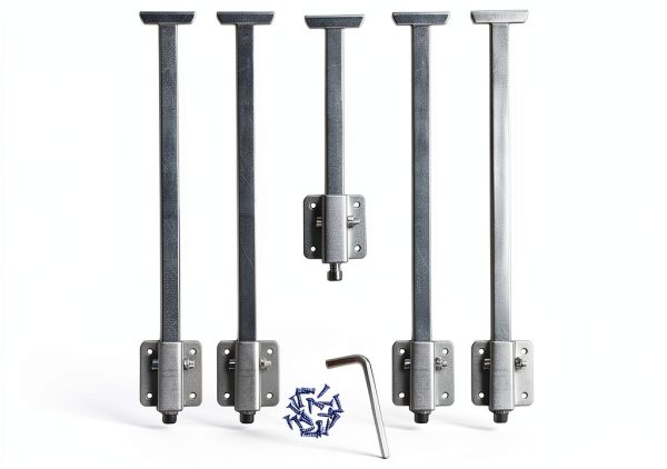 Homydom Galvanized Steel Undermount Sink Brackets-0
