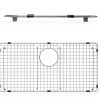 Serene Valley Stainless Steel Sink Grid 28-3/8" x 14-3/16" Rear Drain-1