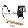 Dreyoo Stainless Undermount Sink Clips Kit 14 Pack with Long Screws-2