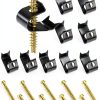 Dreyoo Stainless Undermount Sink Clips Kit 14 Pack with Long Screws-0
